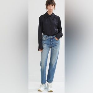 ACNE STUDIOS “Mece” Mid Blue Trash Jeans Size 27  NWT